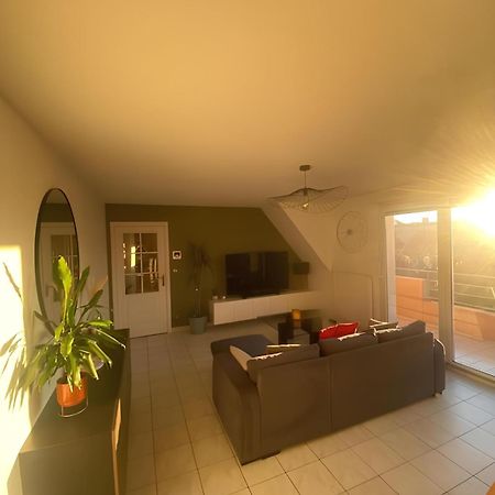 Superbe Duplex Proche Centre Ville Parking Gratuit Colmar Luaran gambar
