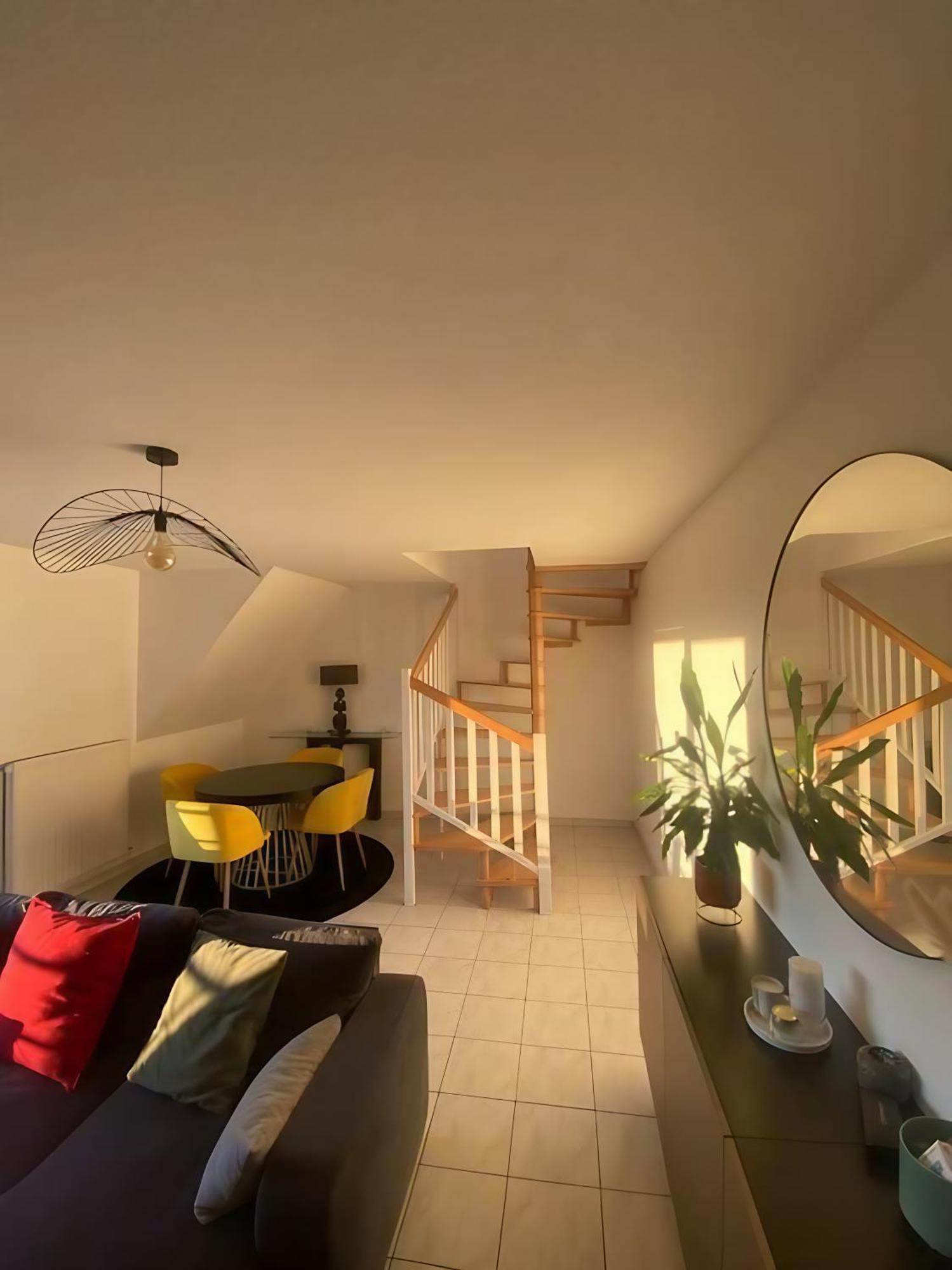 Superbe Duplex Proche Centre Ville Parking Gratuit Colmar Luaran gambar